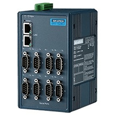 Advantech Serial Device Server 2, 921.6 kbps Baud Rate
