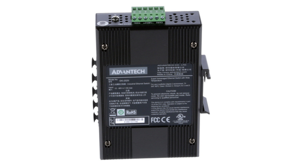 eki-2525i-be Advantech Unmanaged 5 Port Industrial Ethernet Switch