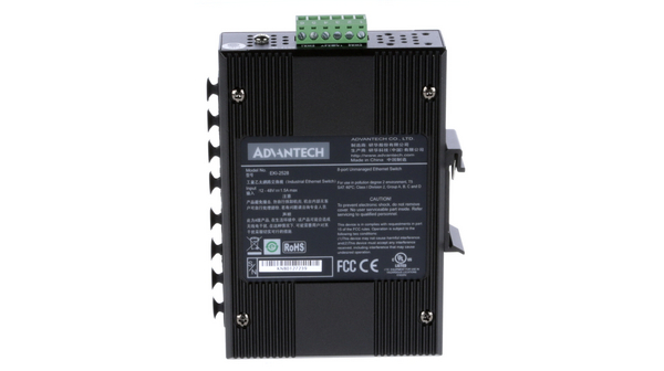eki-2528 Advantech EKI-2528 Unmanaged 8 Port Industrial Ethernet Switch Power Over Ethernet