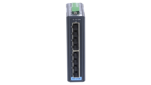 eki-2728-d Advantech EKI-2728 Unmanaged 8 Port Industrial Ethernet Switch
