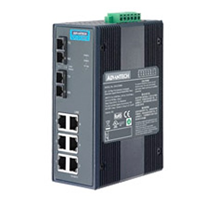 Advantech Unmanaged Ethernet Switch 8 Port Unmanaged Ethernet Switch