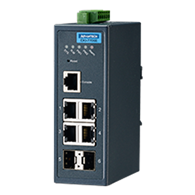 Advantech Managed 6 Port Ethernet Switch