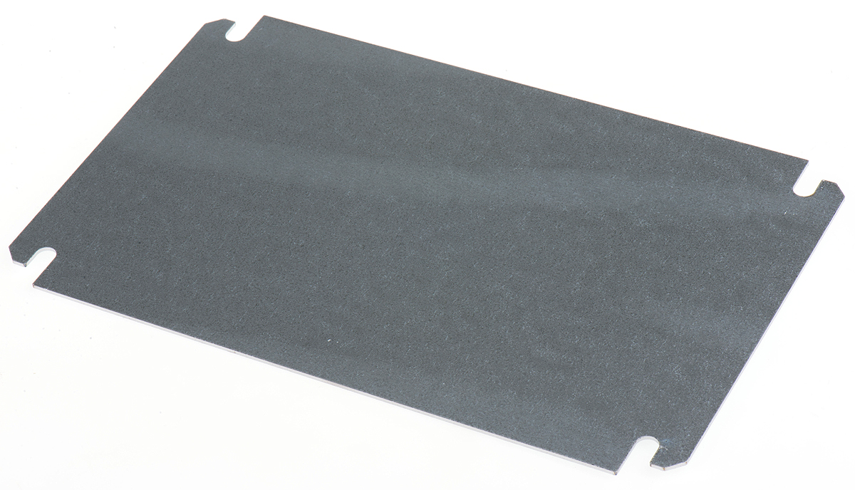 Fibox Metal Mounting Plate, 148mm W, 238 mm L for Use with EK Series