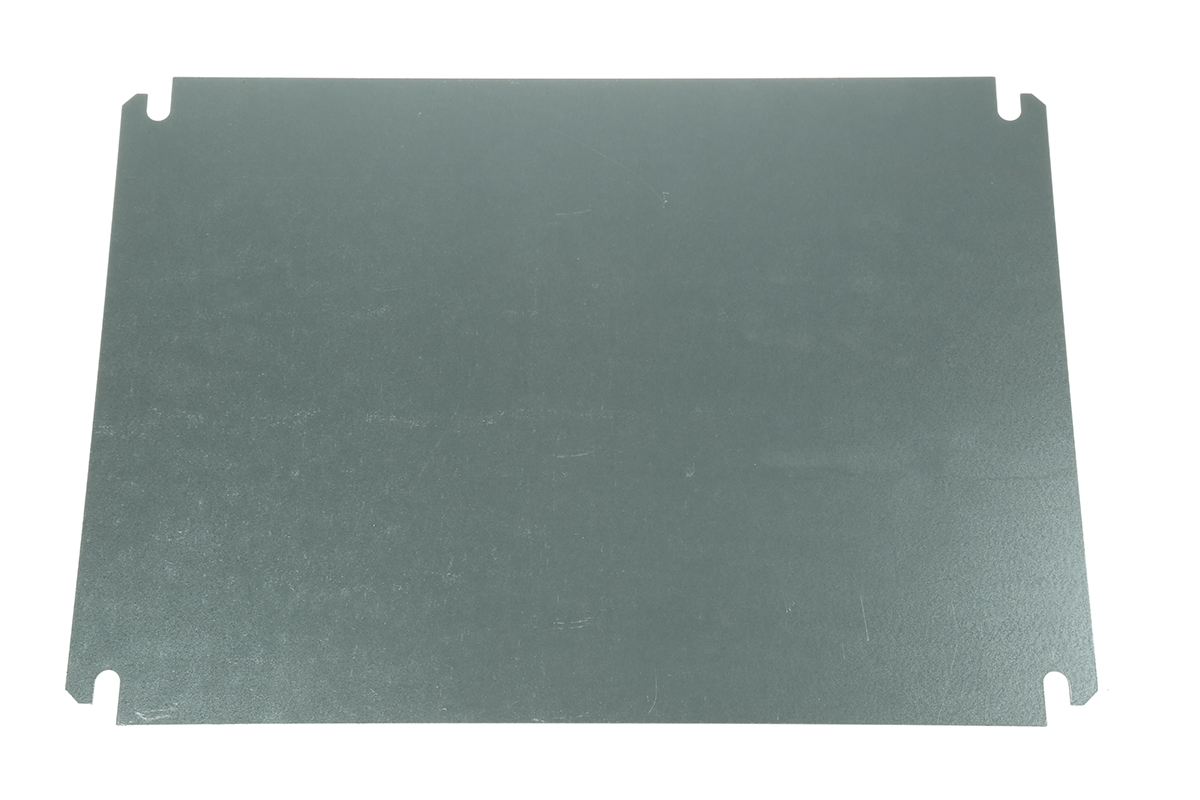 Fibox Metal Mounting Plate, 238mm W, 338 mm L for Use with EK Series