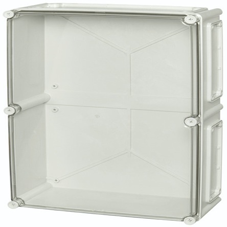 Fibox EKUN Series Grey Polycarbonate General Purpose Enclosure, IP66, IP67, IK08 Flanged 560 mm, 180 mm, 380 mm