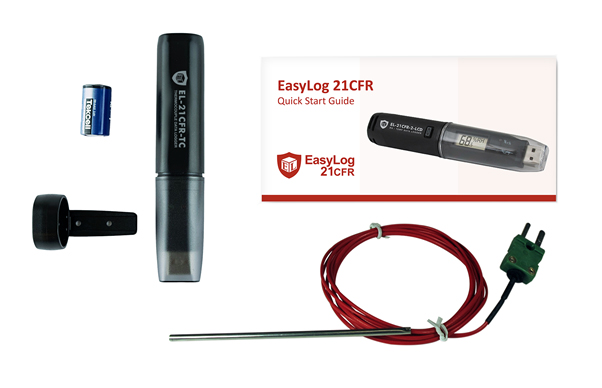 Lascar EL-21CFR-TC Temperature Data Logger, USB