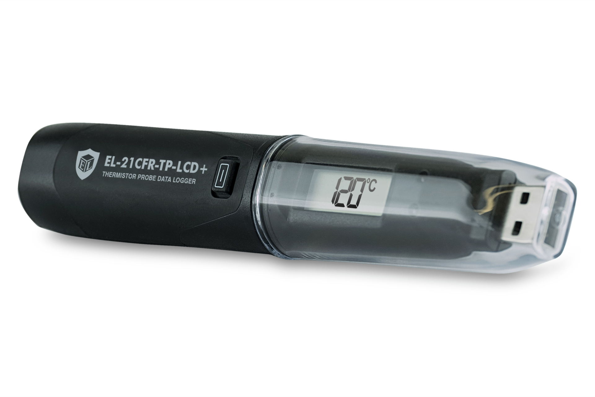 Lascar EL-21CFR-TP-LCD+ Temperature Data Logger, USB