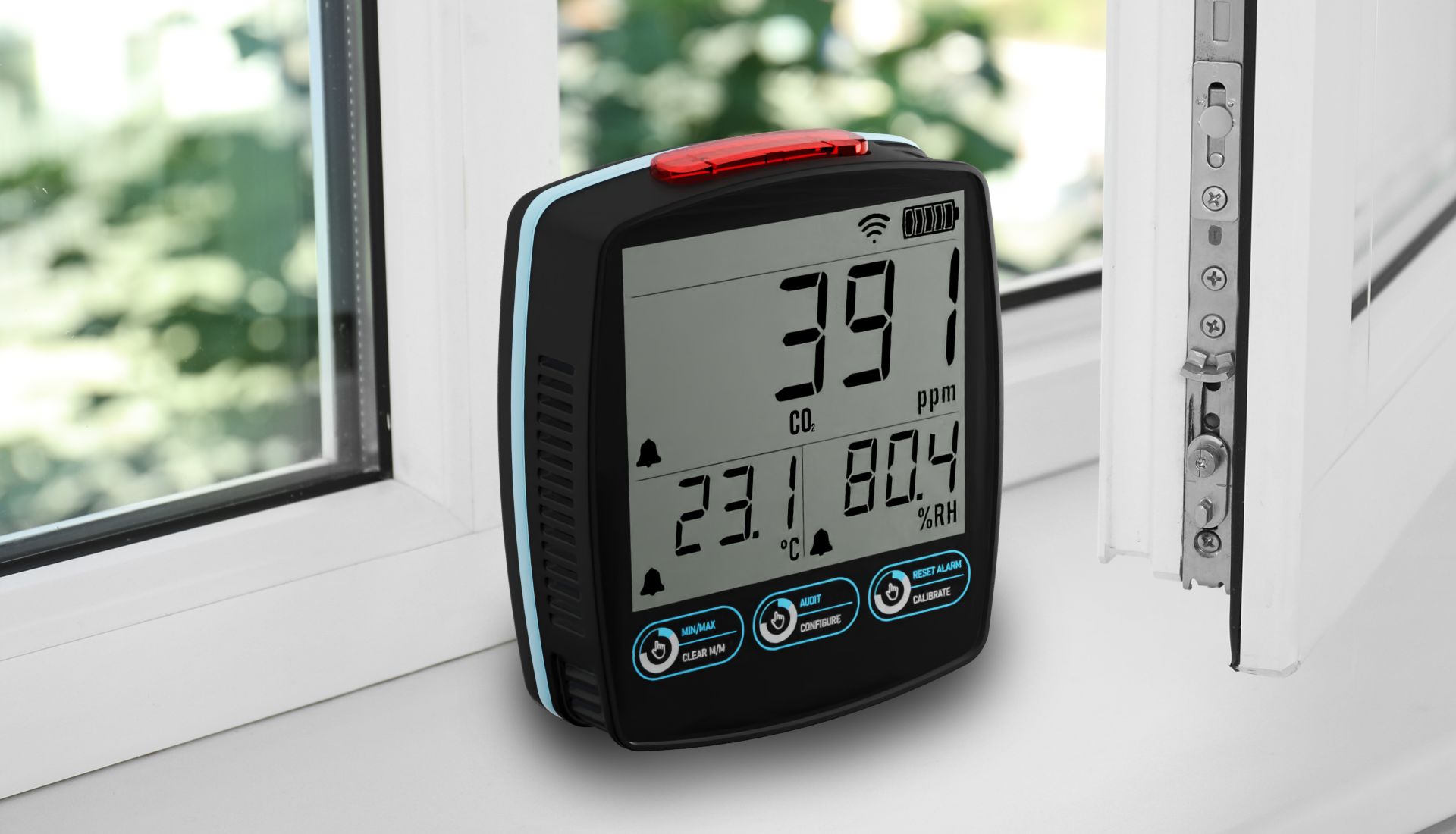 el-iot-co2 Lascar EL-IOT-CO2 Air Quality Data Logger, WiFi