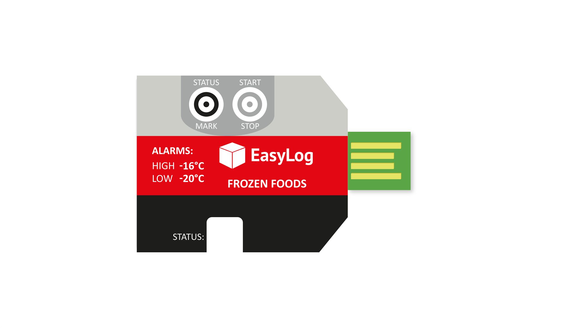 el-pdf-1-002-pk10 Lascar EL-PDF-1-002 PK10 Temperature Data Logger, USB
