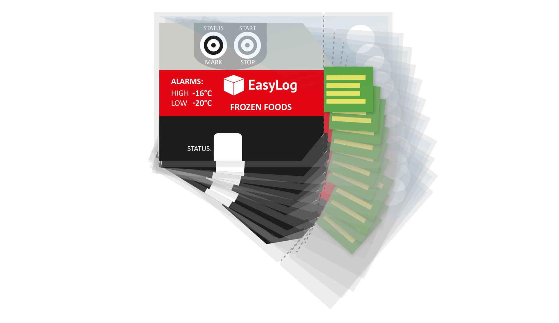 el-pdf-1-002-pk10 Lascar EL-PDF-1-002 PK10 Temperature Data Logger, USB