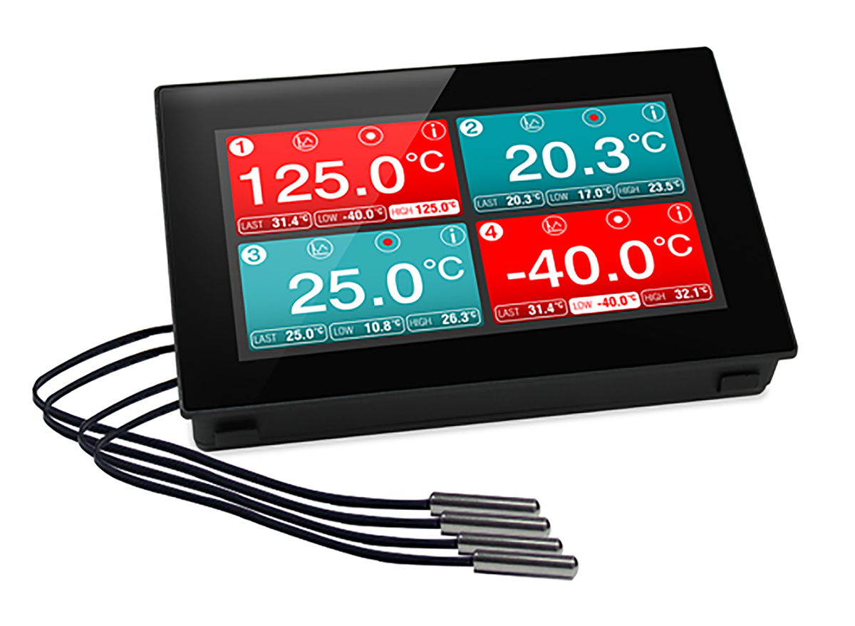 Lascar EL-SGD 43-ATP Temperature Data Logger, USB, 4 Channel
