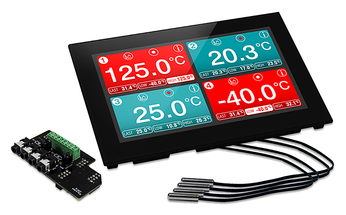 Lascar EL-SGD 70-ATP Temperature Data Logger, USB, 4 Channel