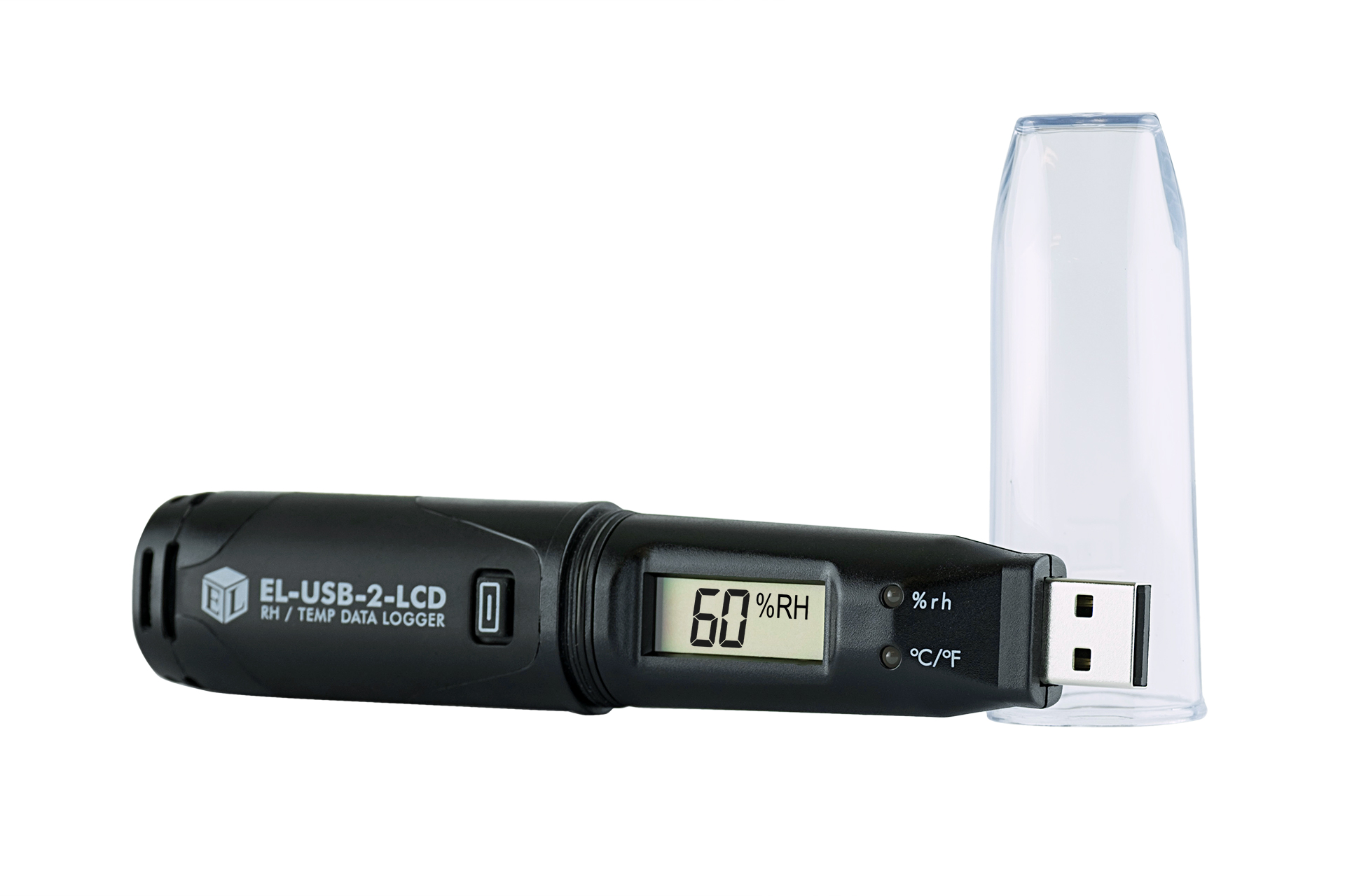 Lascar EL-USB-2-LCD Temperature & Humidity Data Logger, USB