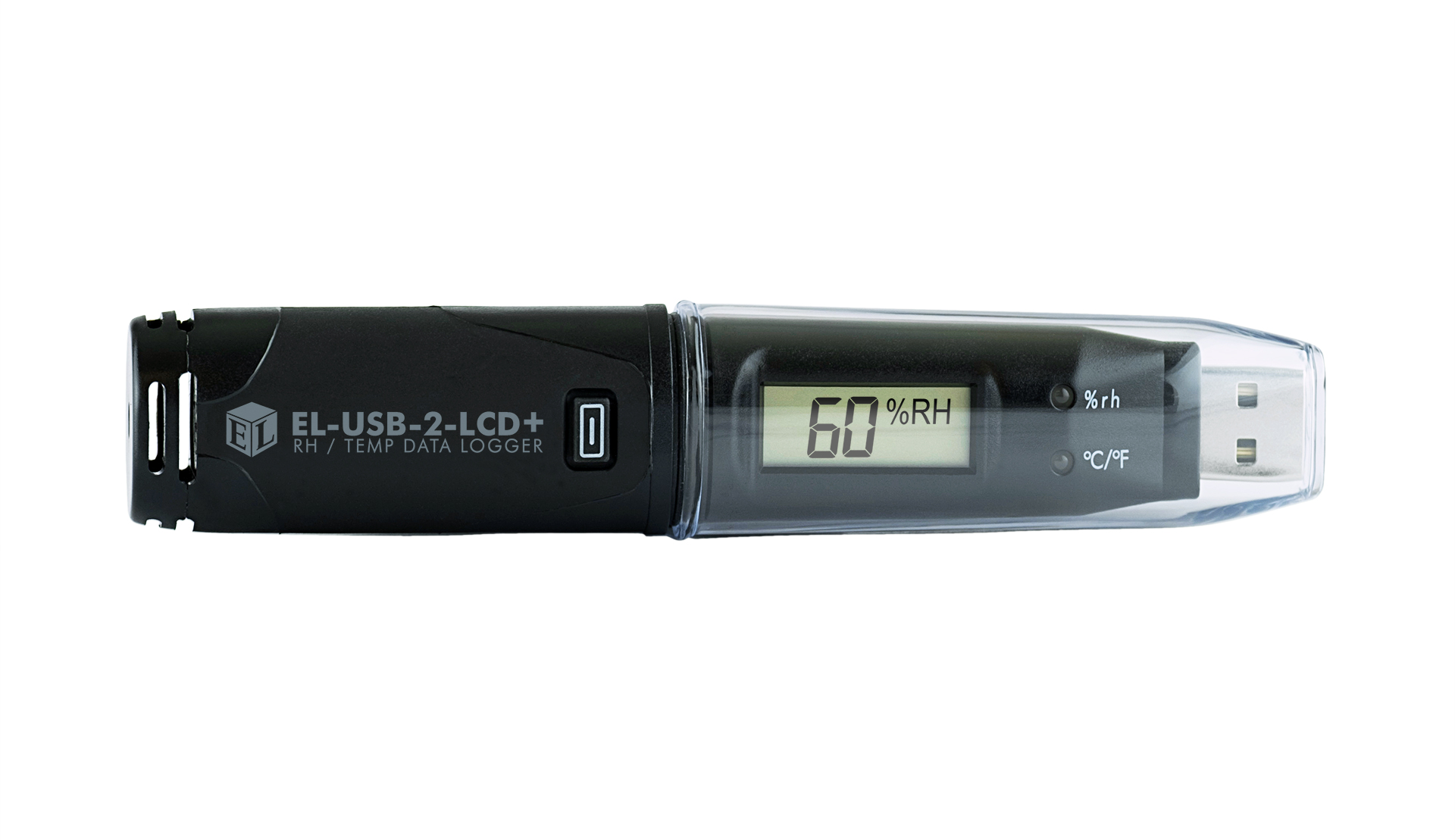 el-usb-2-lcd Lascar EL-USB-2-LCD+ Temperature & Humidity Data Logger, USB