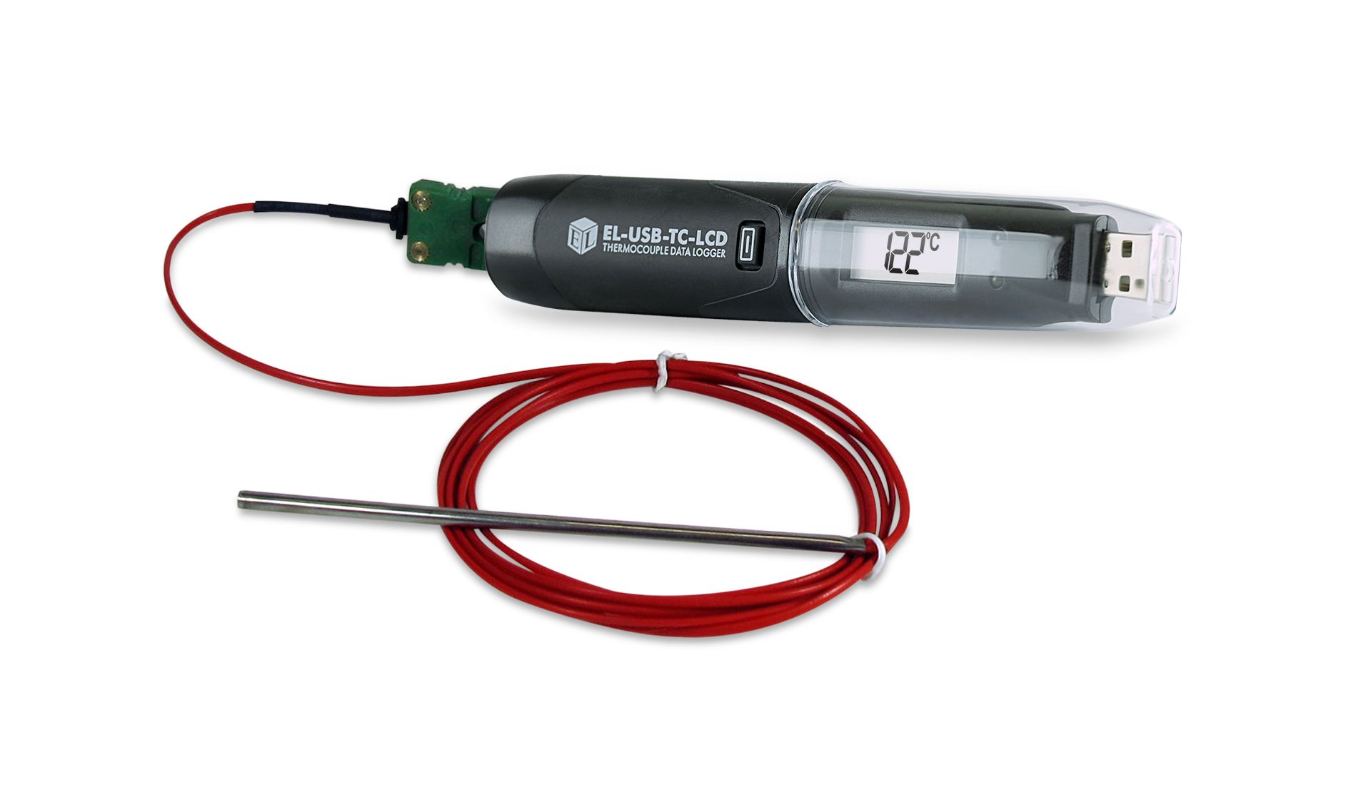 Lascar EL-USB-ULT-LCD Temperature Data Logger, USB