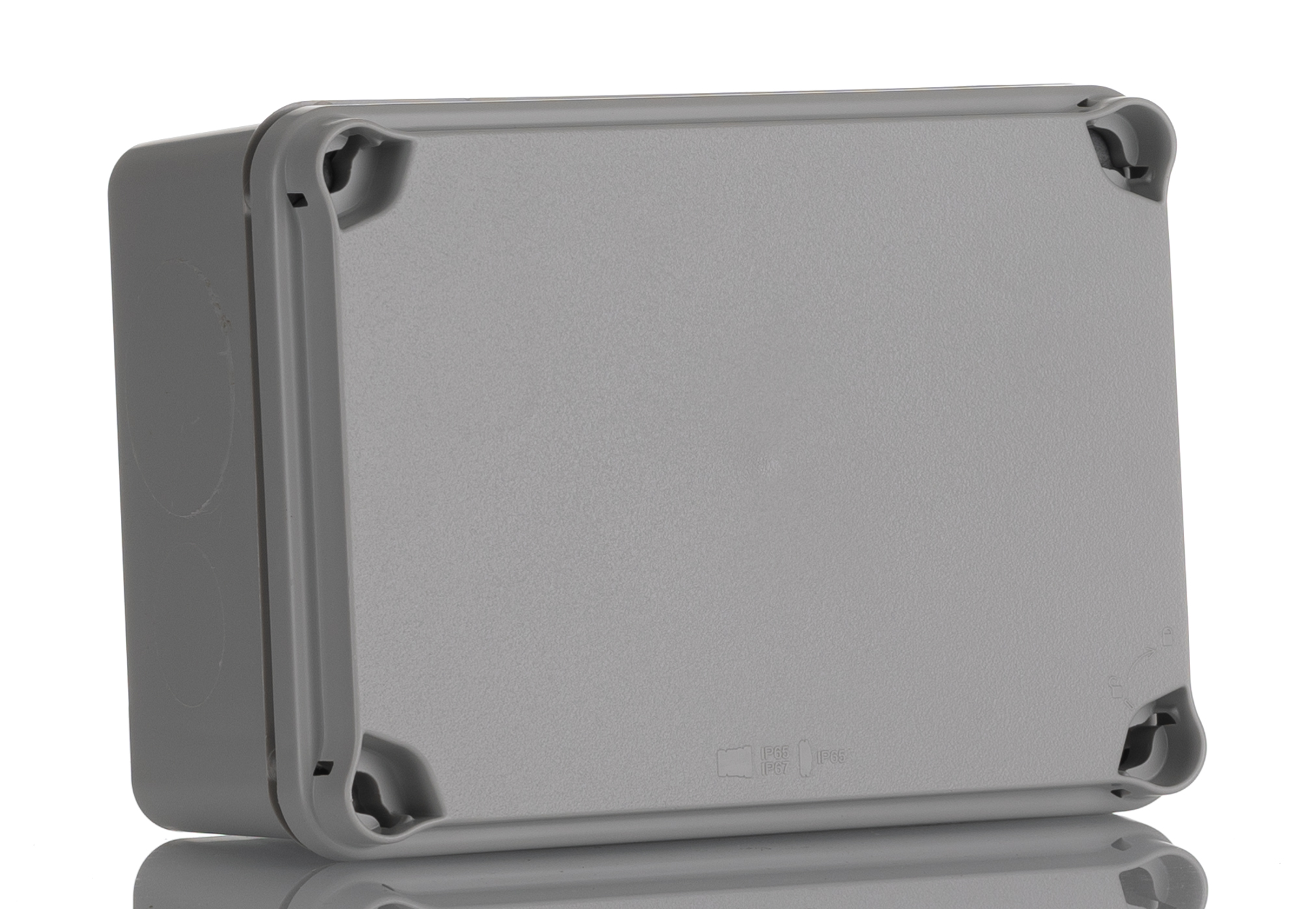 HellermannTyton EL Series Grey Polystyrene Junction Box, IP67, 162 mm, 78mm 116 mm
