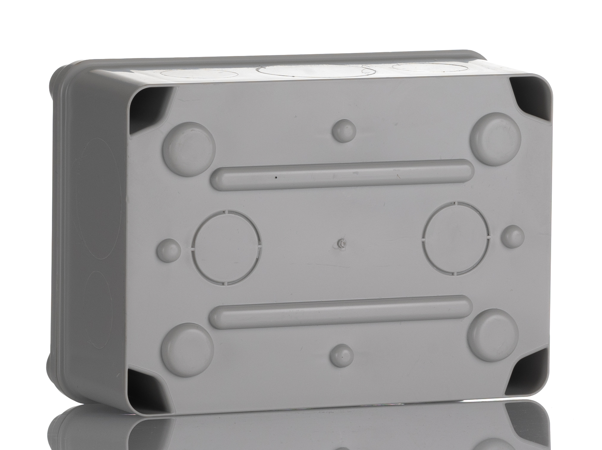 el161 HellermannTyton EL Series Grey Polystyrene Junction Box, IP67, 162 mm, 78mm 116 mm