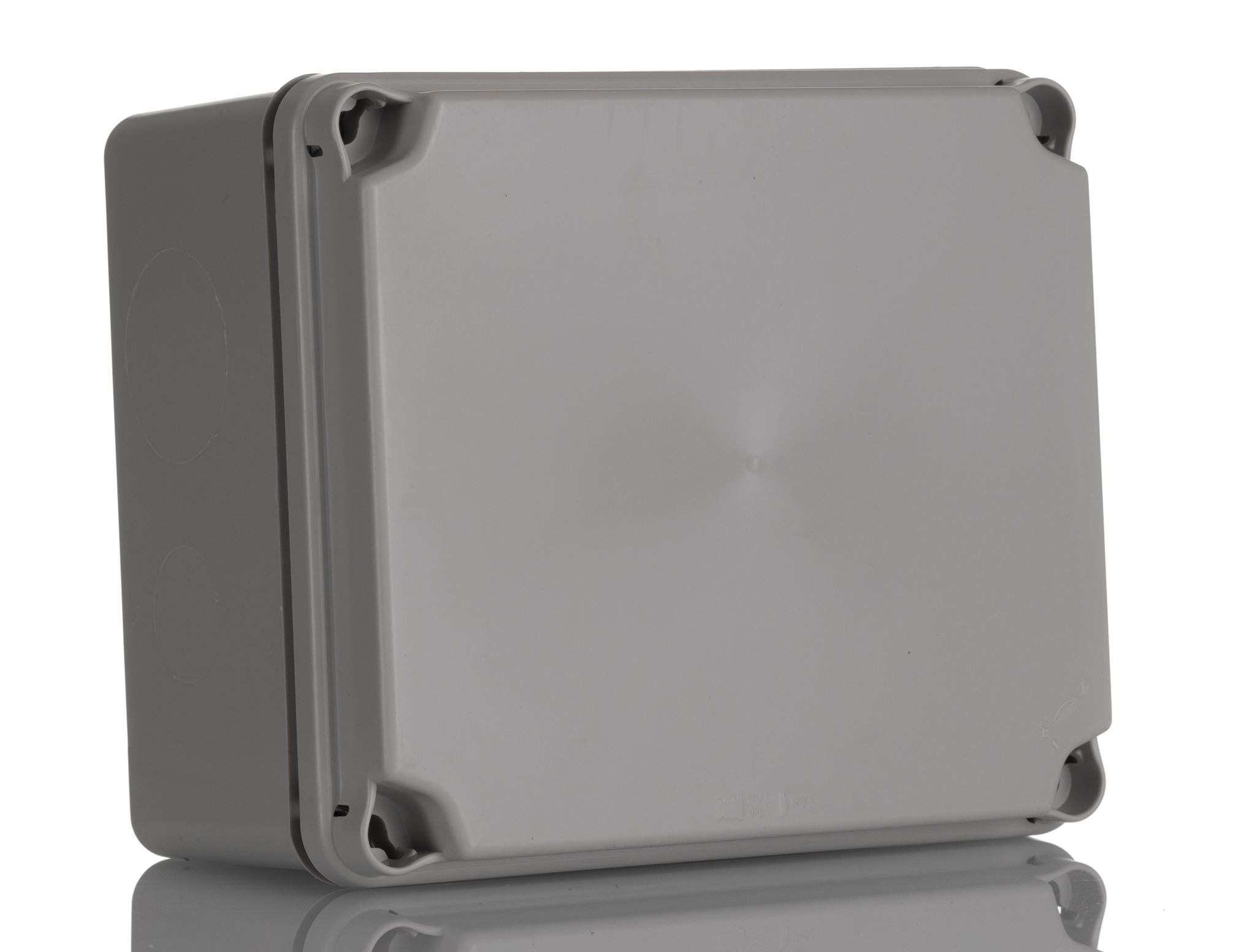 HellermannTyton EL Series Grey Polystyrene Junction Box, IP67, 155 mm, 179mm 100 mm