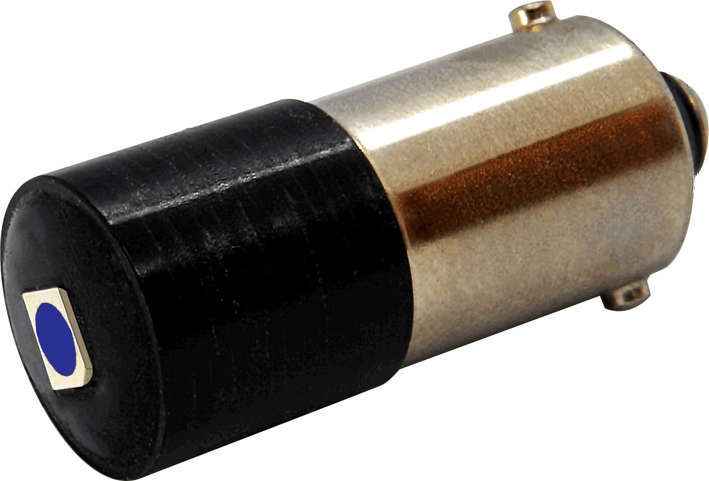Oxley Blue Indicator Lamp Single Chip, BA9 Base, 10 mm Diameter