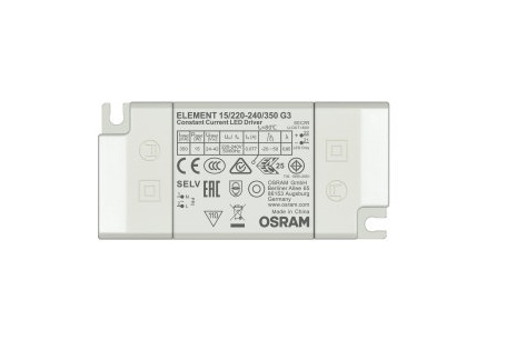 Osram Constant Current Compact - Non-Dimmable, 24V, 42 V Output, 14.7 W Output, 1050mA, 150 mA Non-Dimmable