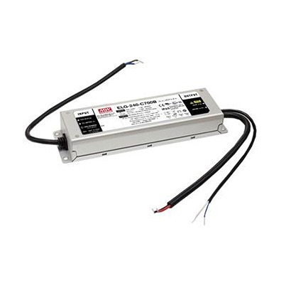 MEAN WELL, 120V Output, 240 W Output Resistance, 3 in 1, 10V PWM
