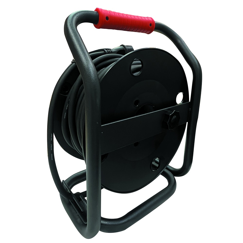 ARC GROUP 40 m Test Lead Extension Reel Cable Reel, 230V, IP44