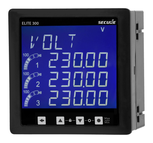CEWE Instruments Elite 440 LCD Backlight Multi-Function Panel Meters