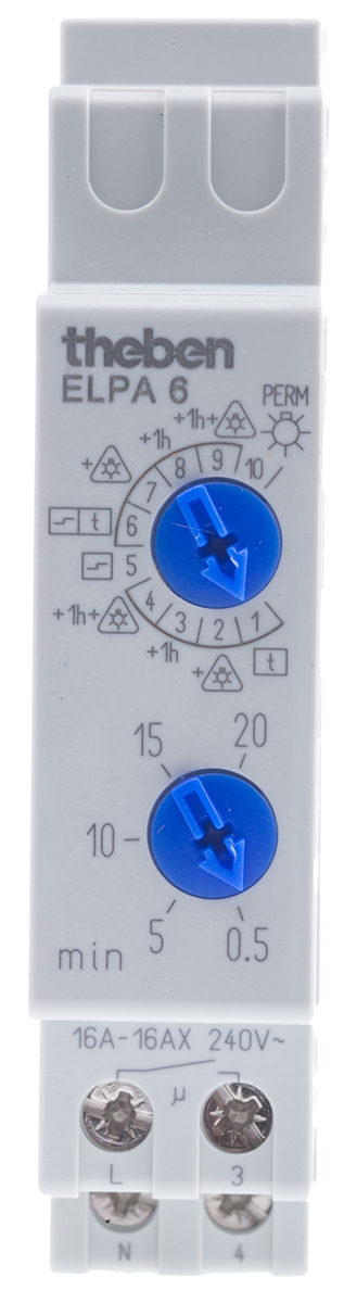 Theben ELPA Timer Light Switch 230V ac