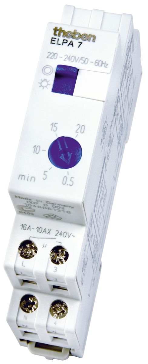 Theben Electronic ELPA Timer Light Switch 230 V ac