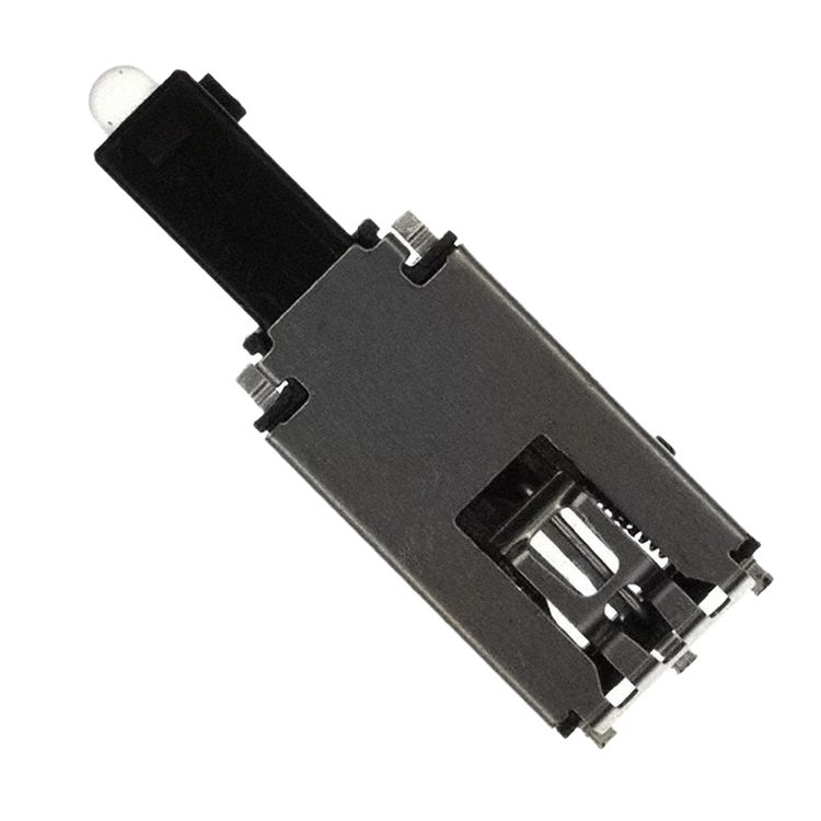 C & K ELUM Series Illuminated Pushbutton, Latching, Surface Mount, SPDT, Bicolour (High Efficiency Red/Green) LED, 50 V