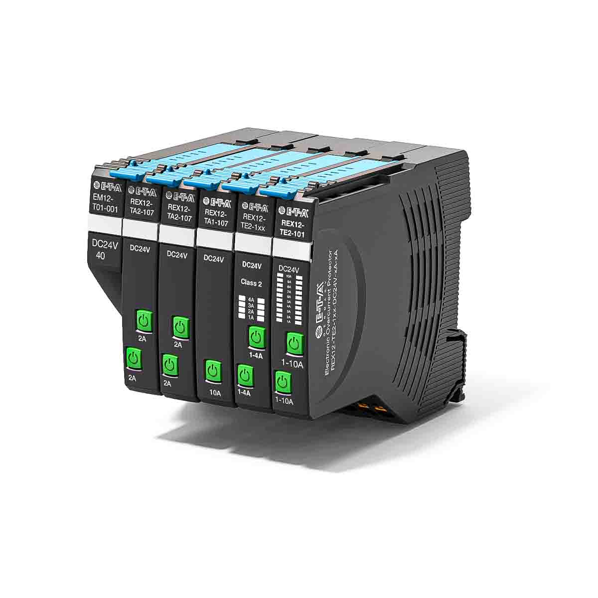 ETA REX12 EM12-T Thermal Circuit Breaker -, Base, 40A Current Rating, 25 A, 240V ac, 48 V dc