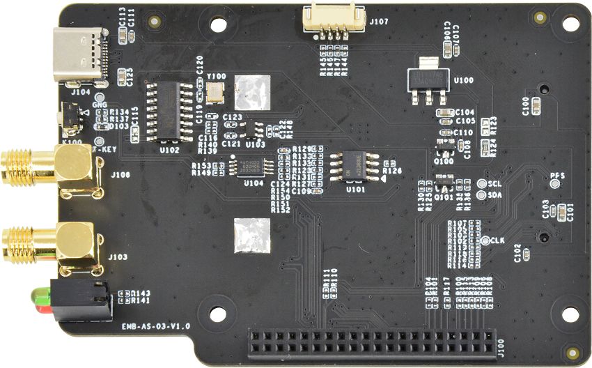 emb-as-03 Polyhex DEBIX LoRa Board WiFi, LoRa LoRa Modules for and SE Single Board Computers, DEBIX Model A, B EMB-AS-03