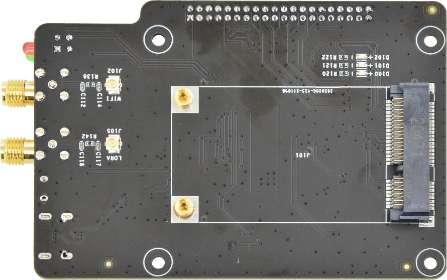 emb-as-03 Polyhex DEBIX LoRa Board WiFi, LoRa LoRa Modules for and SE Single Board Computers, DEBIX Model A, B EMB-AS-03