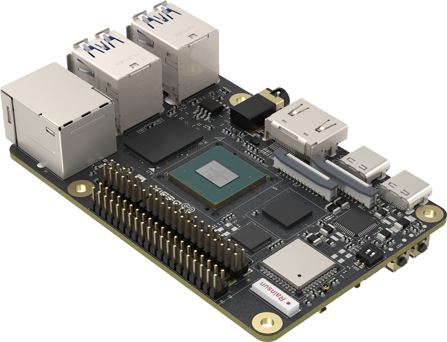 Polyhex EMB-iMX8MP-02 Single Board Computer, 1x LPDDR4x Supported Memory