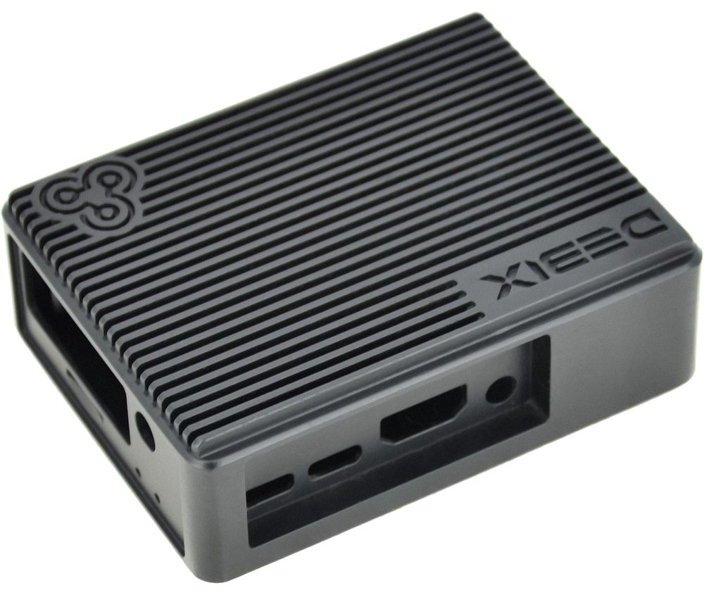Polyhex Aluminium Case for use with DEBIX Model A and Model B in Black