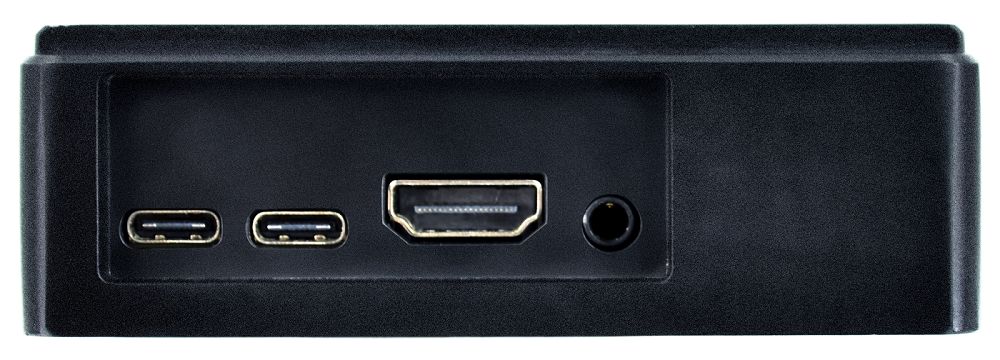 emc-7090b Polyhex Aluminium Case for use with DEBIX Model A and Model B in Black