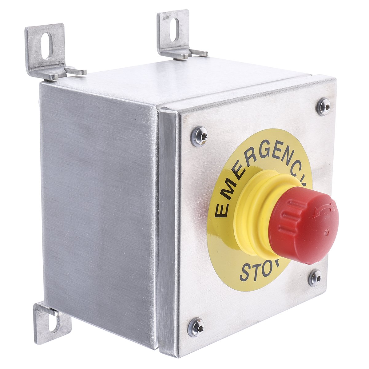 Craig & Derricott EMS Series Twist Release Emergency Stop Push Button, Surface Mount, 1 NC, IP65