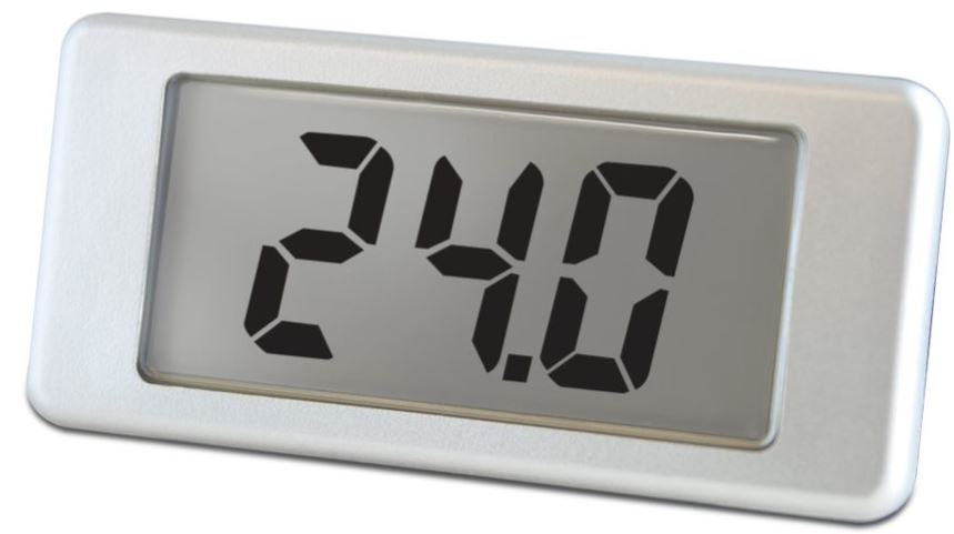 emv-1200 Lascar EMV 1200 Series Digital Voltmeter DC, LCD Display 3-Digits ±1 %, 44 mm, 21 mm
