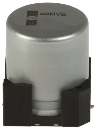 CHEMI-CON 22 μF Capacitor 16V dc, Surface Mount Solder - EMVE160ADA220ME55G