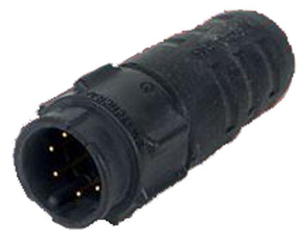Switchcraft Circular Connector, 2 Contacts, Cable, Standard Connector, Plug, Male, IP68, IP69K, EN2 Series