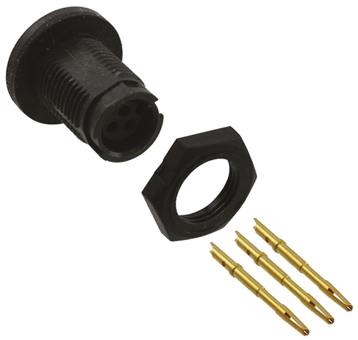 Switchcraft Circular Connector, 3 Contacts, Panel Mount, Standard Connector, Socket, Male, IP68, EN2P3F Series