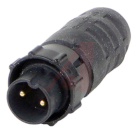 Switchcraft Circular Connector, 2 Contacts, Cable, Standard Connector, Plug, Male, IP68, IP69K, EN3 Series