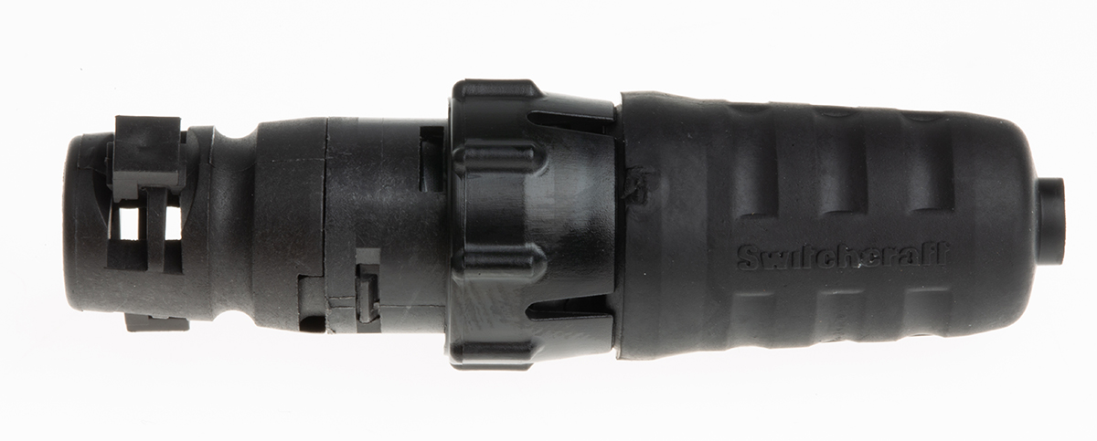 en3c4fx Switchcraft Circular Connector, 4 Contacts, Cable, Cable, Standard Connector, Socket, Female, IP68, IP69K, EN3 Series