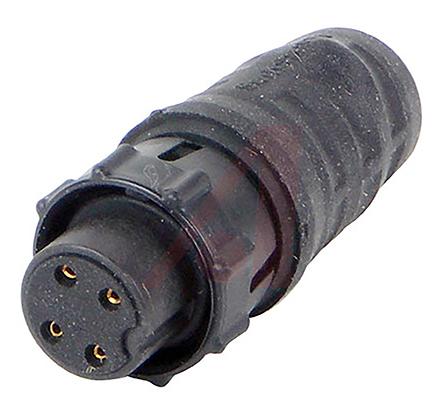 Switchcraft Circular Connector, 4 Contacts, Cable, Cable, Standard Connector, Socket, Female, IP68, IP69K, EN3 Series