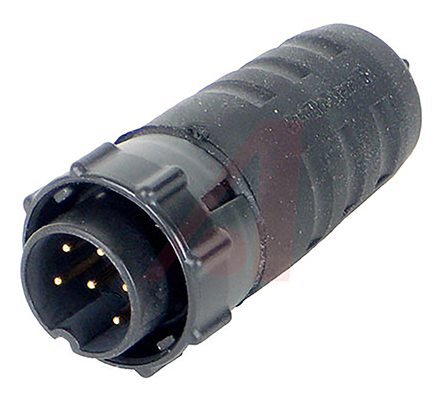 Switchcraft Circular Connector, 6 Contacts, Cable, Cable, Standard Connector, Plug, Male, IP68, IP69K, EN3 Series