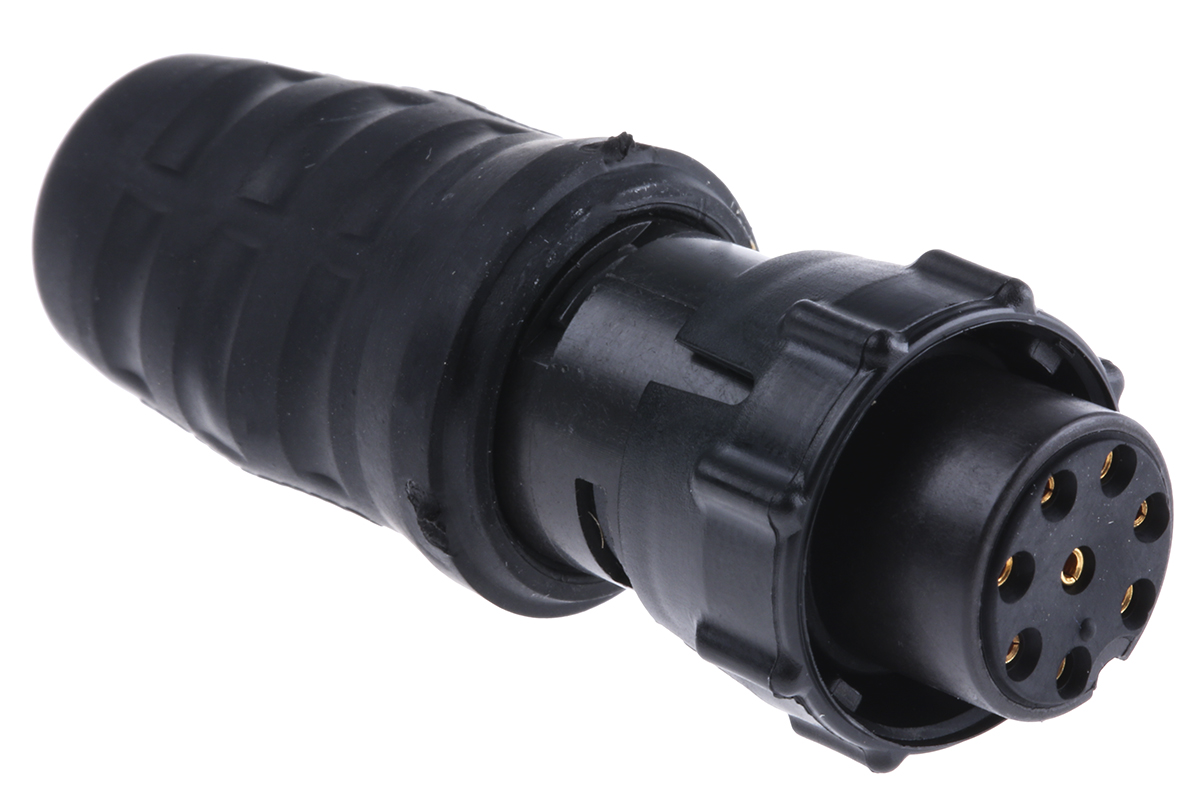 Switchcraft Circular Connector, 8 Contacts, Cable, Standard Connector, Socket, Female, IP68, IP69K, EN3 Series