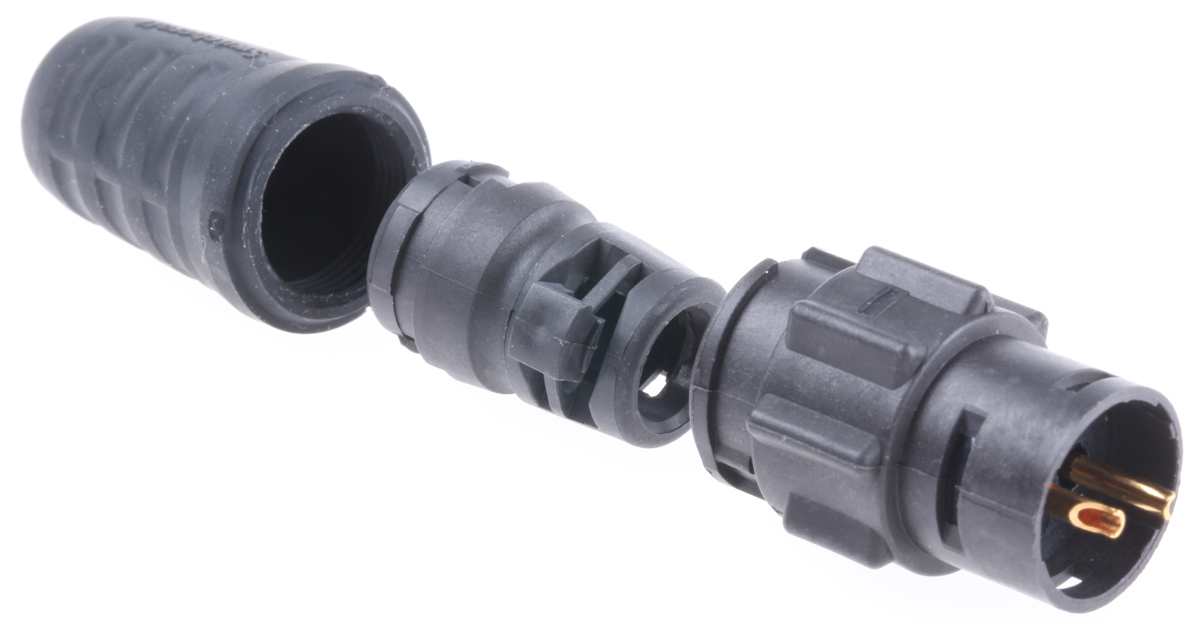 Switchcraft Circular Connector, 2 Contacts, Cable, Standard Connector, Socket, Female, IP68, IP69K, EN3 Series