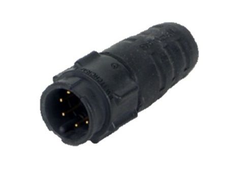 Switchcraft Circular Connector, 4 Contacts, Cable, Standard Connector, Plug, Male, IP68, IP69K, EN3 Series