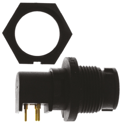 Switchcraft Circular Connector, 3 Contacts, Panel Mount, Standard Connector, Plug, Female, IP68, IP69K, EN3 Series