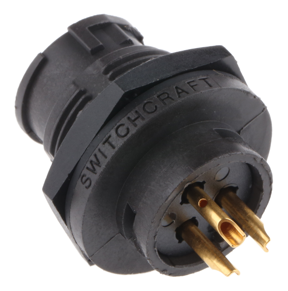 Switchcraft Circular Connector, 3 Contacts, Panel Mount, Standard Connector, Plug, Male, IP68, IP69K, EN3 Series